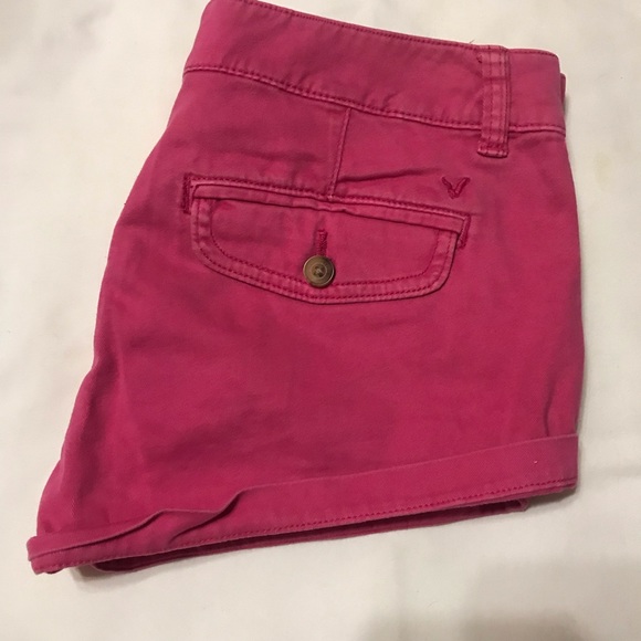 Pink Jean Booty Shorts - Picture 2 of 5